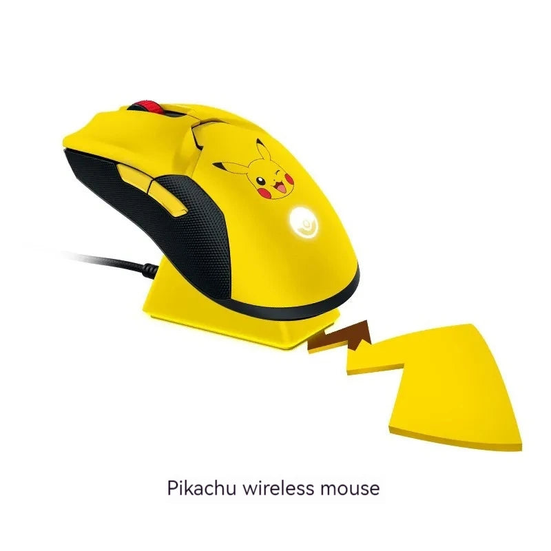 Razer Baokemeng Pikachu Co-Branded Wireless Mouse With Charging Base